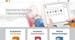 Desktop Screenshot of cut-e.de